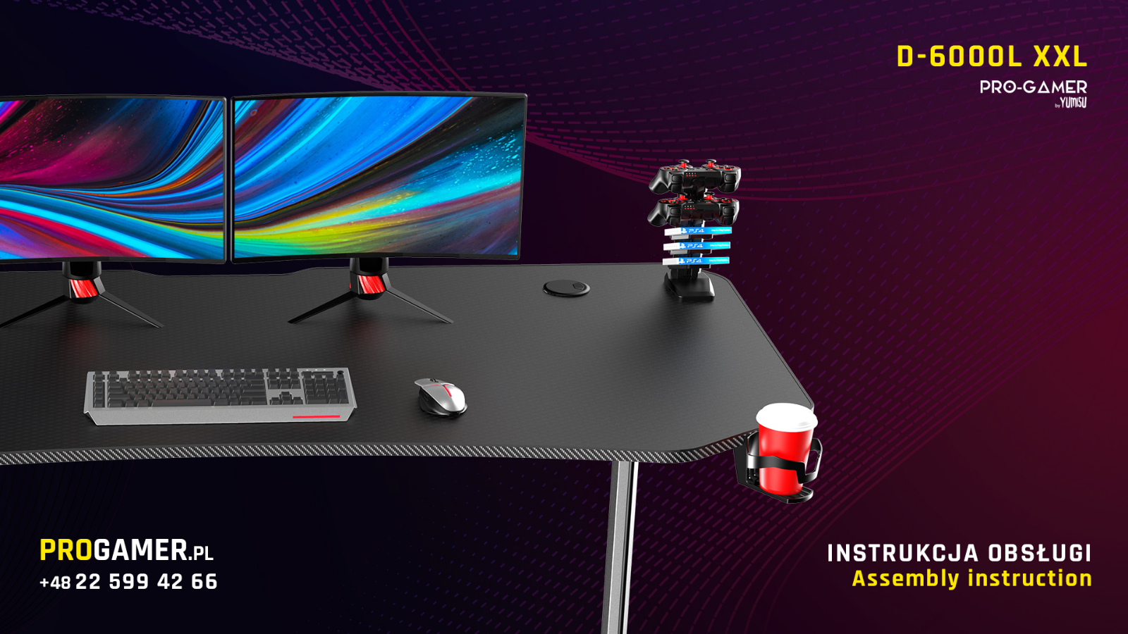 PRO-GAMER D-6000 L User guide - ManualMachine.com
