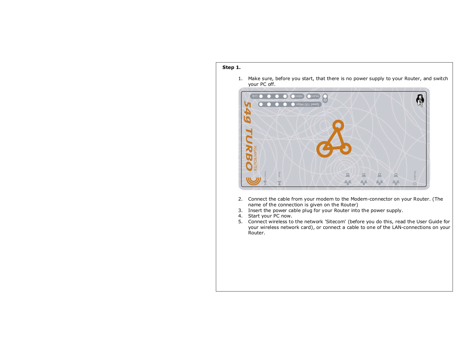 Sitecom WL-173 Installation Manual