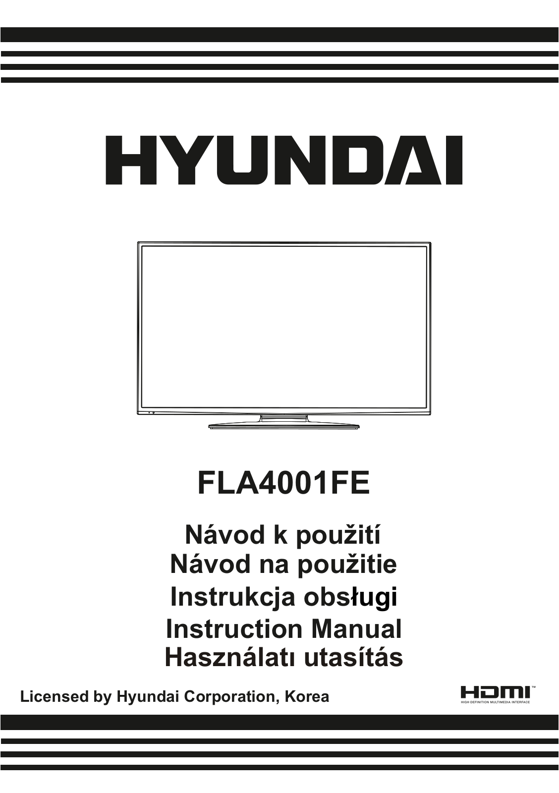 Hyundai FLA 4001 FE User Manual