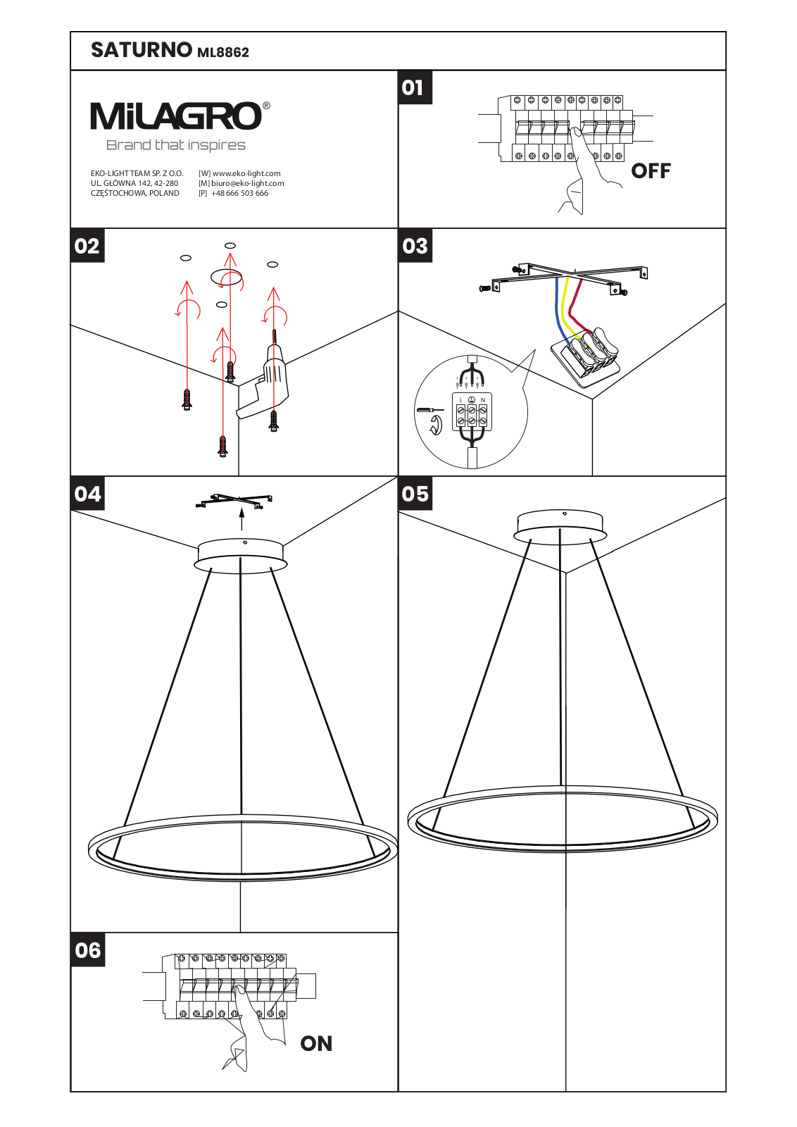 MILAGRO ML8862 User guide - ManualMachine.com