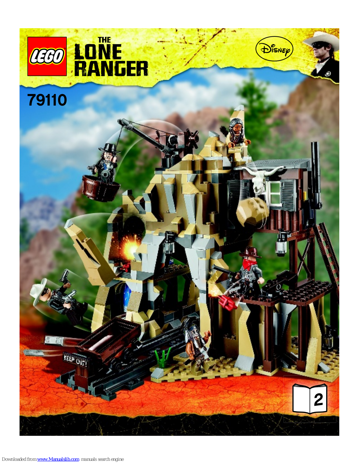 LEGO the long ranger 79110 Assembly Manual