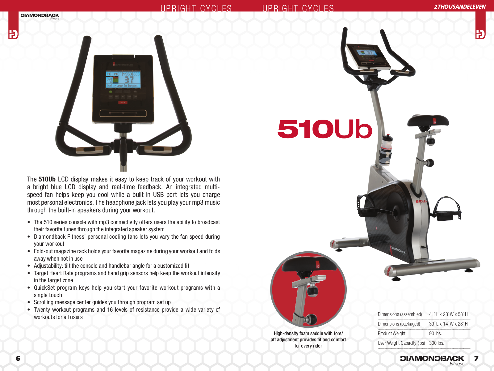 Diamondback 510UB User Manual