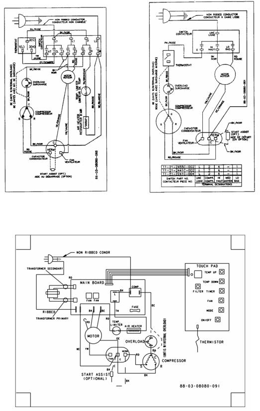 Comfort-aire B-103b-b, B-103b-c, B-103b-d, B-123b-c, B-71b-c Owner's Manual
