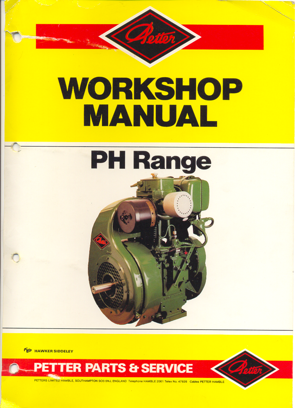 Petter PH Range Series Workshop Manual - ManualMachine.com