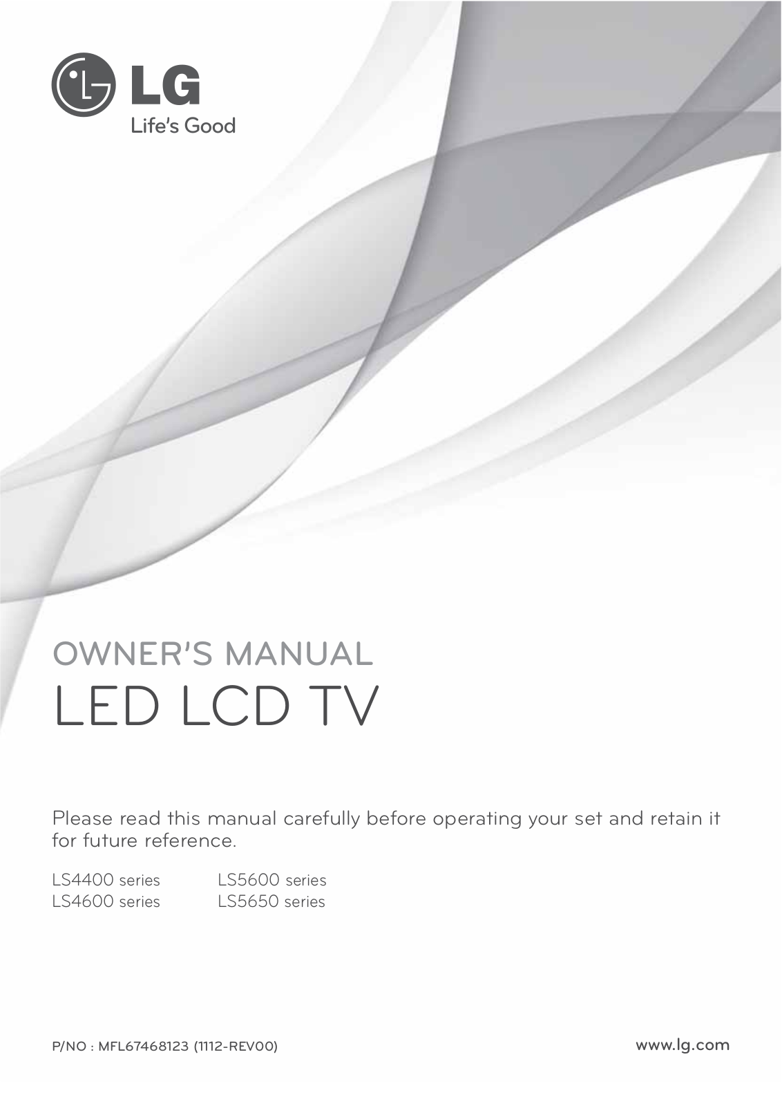 LG 55LS4600UA User Manual