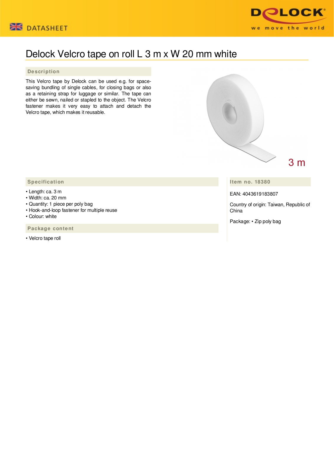 DELOCK 18380 Datasheet - ManualMachine.com