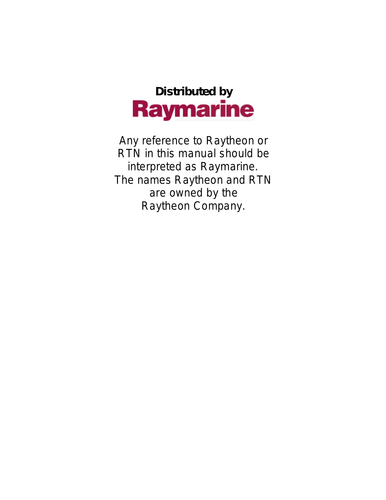 Raymarine AUTOHELM 5000 Manual