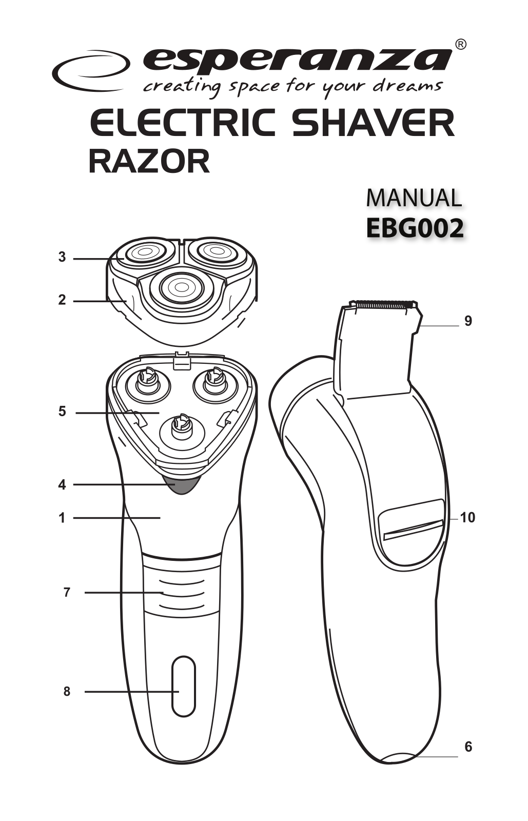 ESPERANZA EBG002, Razor User guide - ManualMachine.com