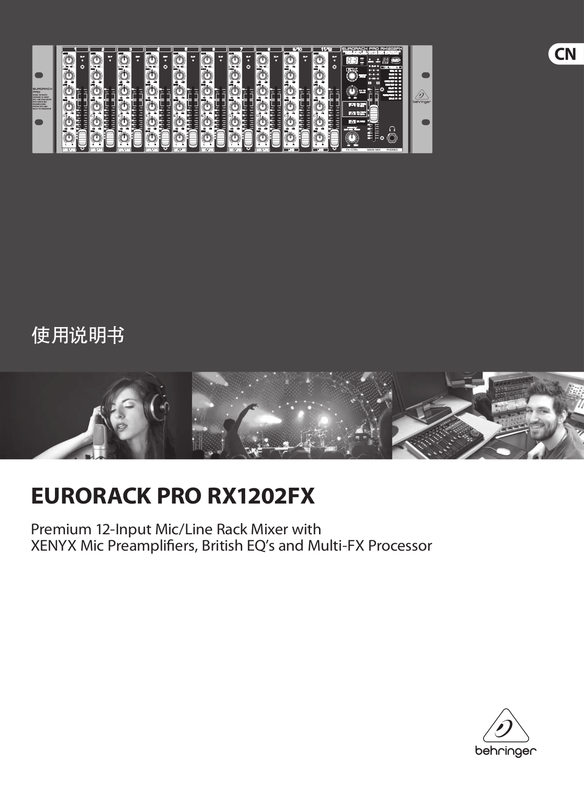 Behringer RX1202FX Manual - ManualMachine.com