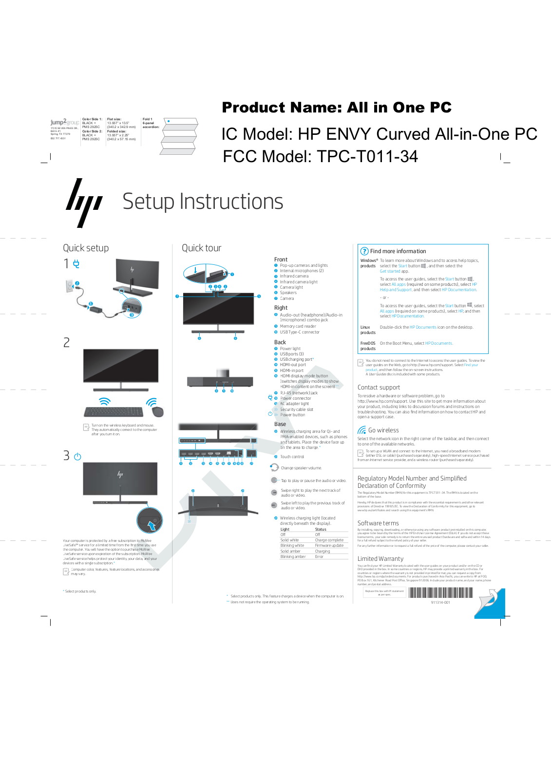 Inventec TPC T011 3401 User Manual