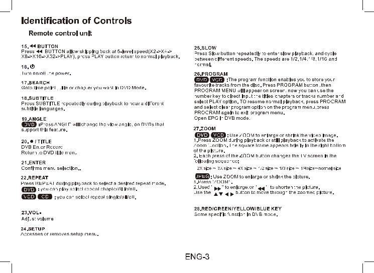 Denver MT-1150T2H operation manual