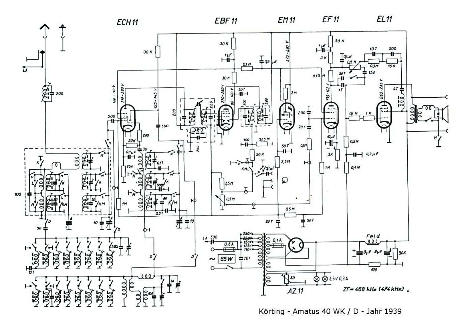 Körting 40-WKD-Amatus Schematic