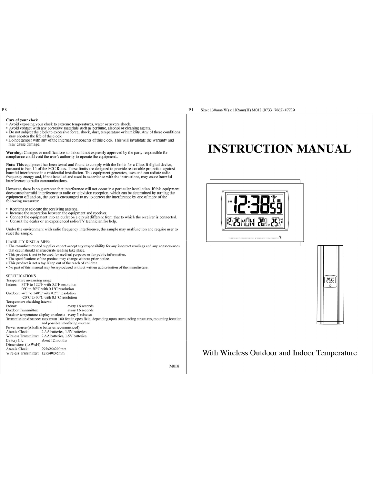 Electronics Tomorrow 706290203 User Manual