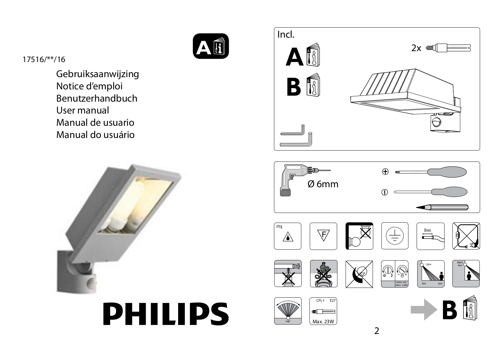 Philips 17516-87-16 User Manual