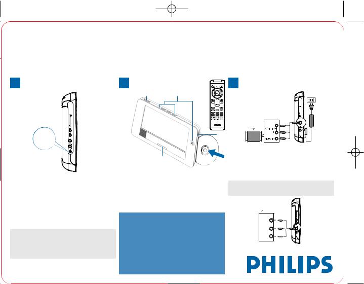 Philips PET831/98 Quick Start Guide