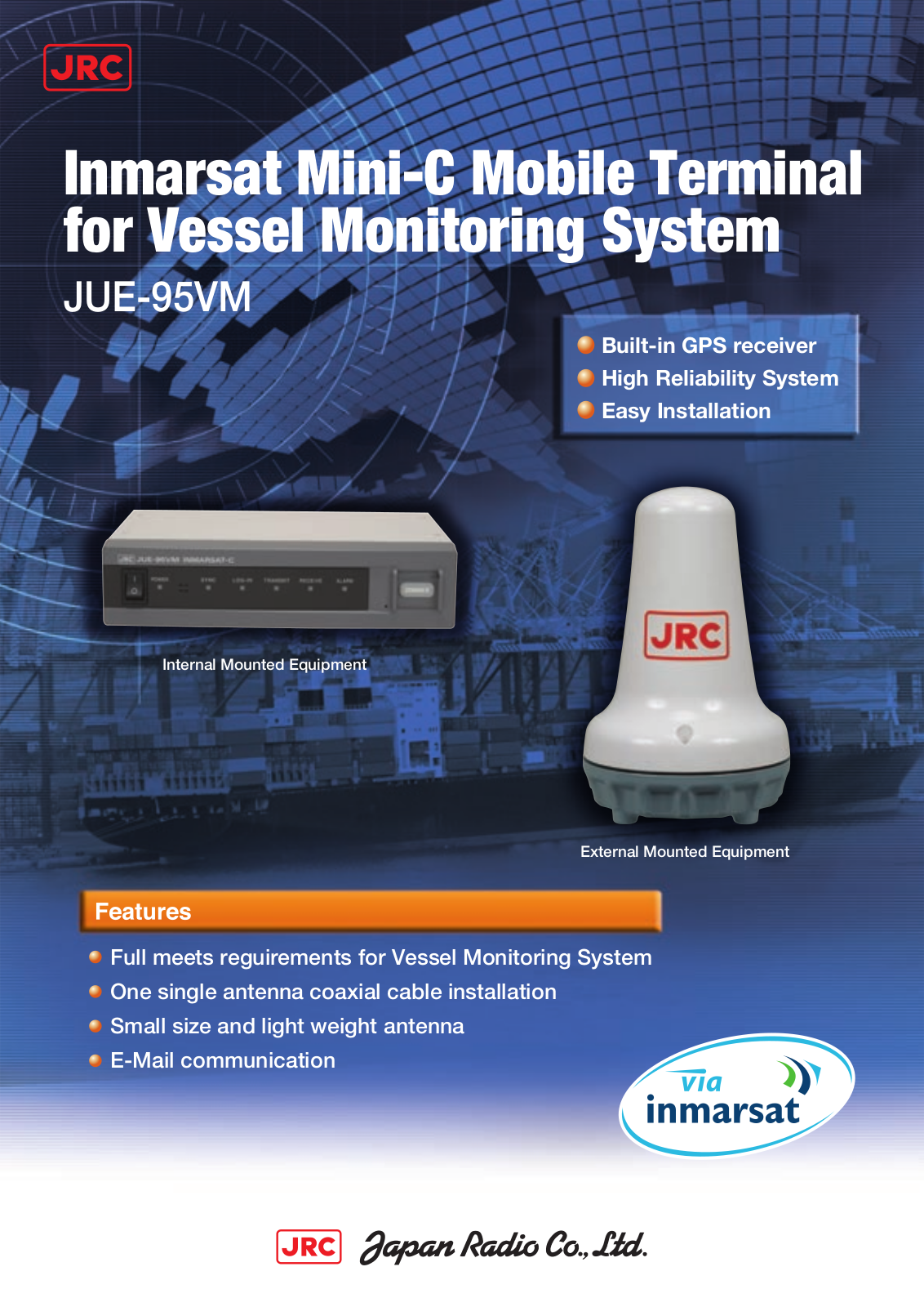 JRC JUE-95VM User Manual