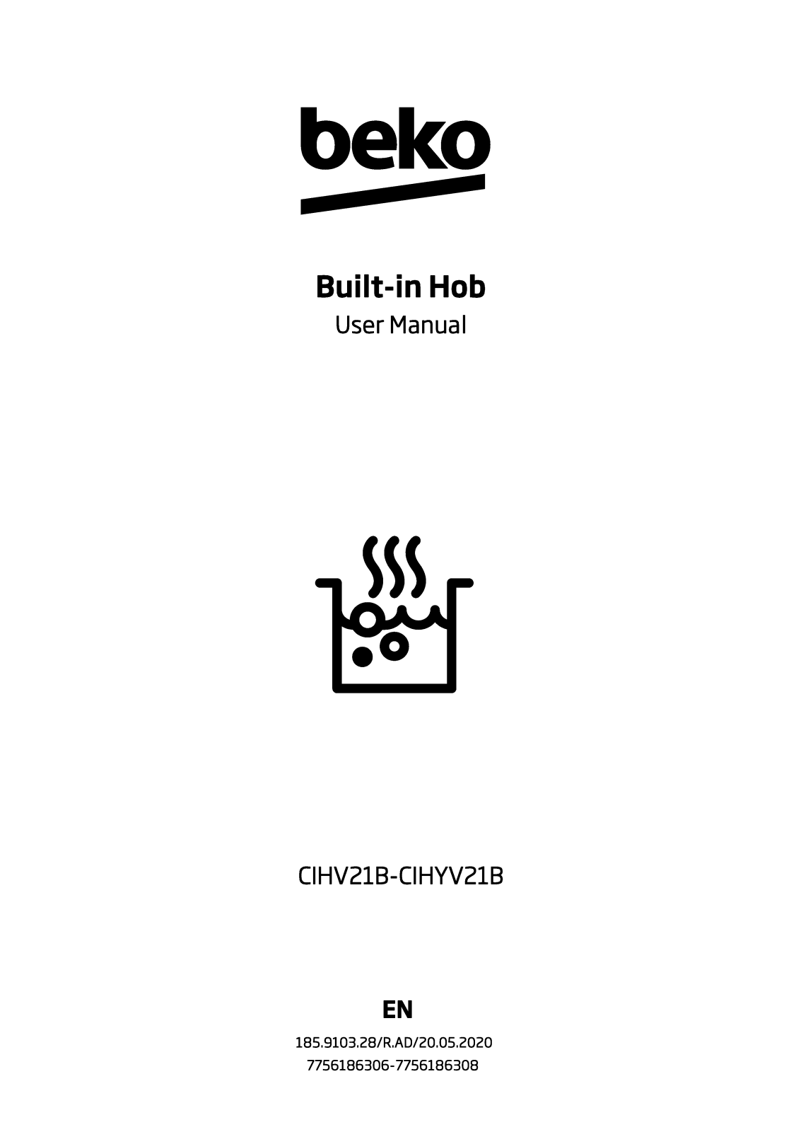 Beko CHIV21B, CHIYV21B User Manual