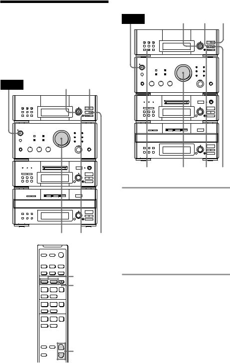 Sony MHC-EX66 User Manual