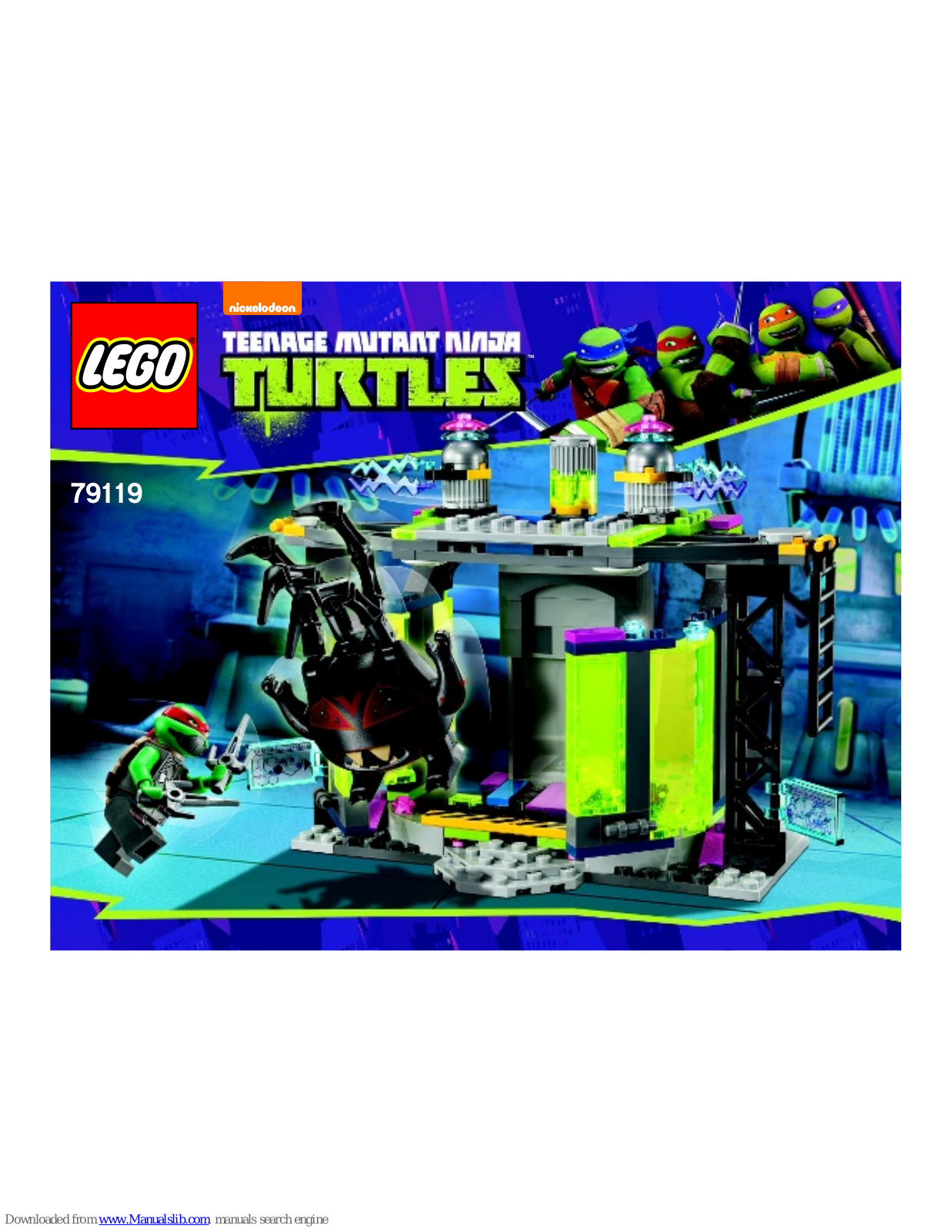 LEGO Turtles 79119 Assembly Manual