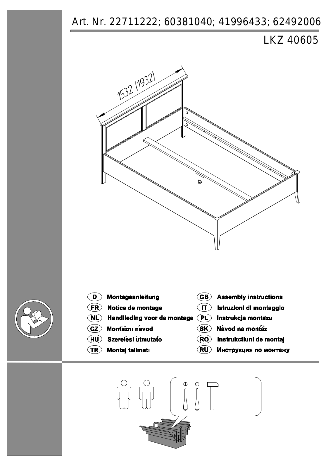 Home affaire Violeta Assembly instructions