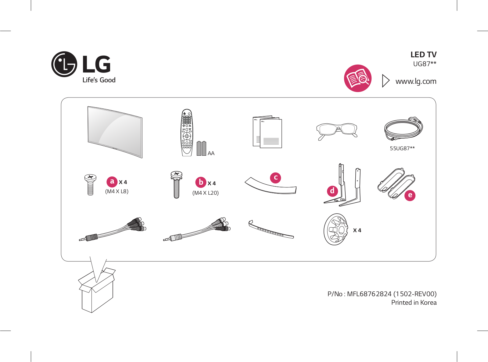 LG 65UG870T-TA User Guide