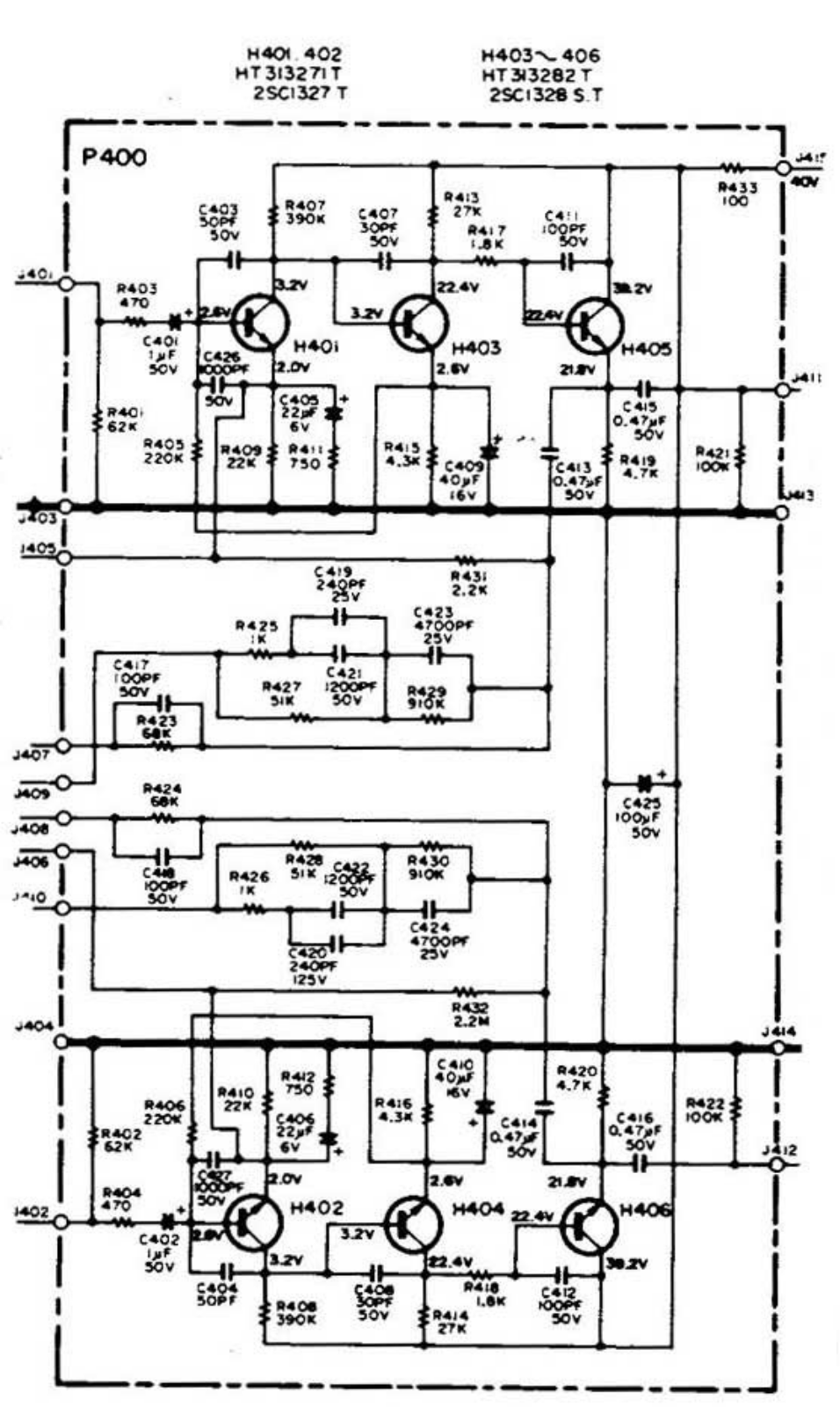 Accuphase 1070 Schematic