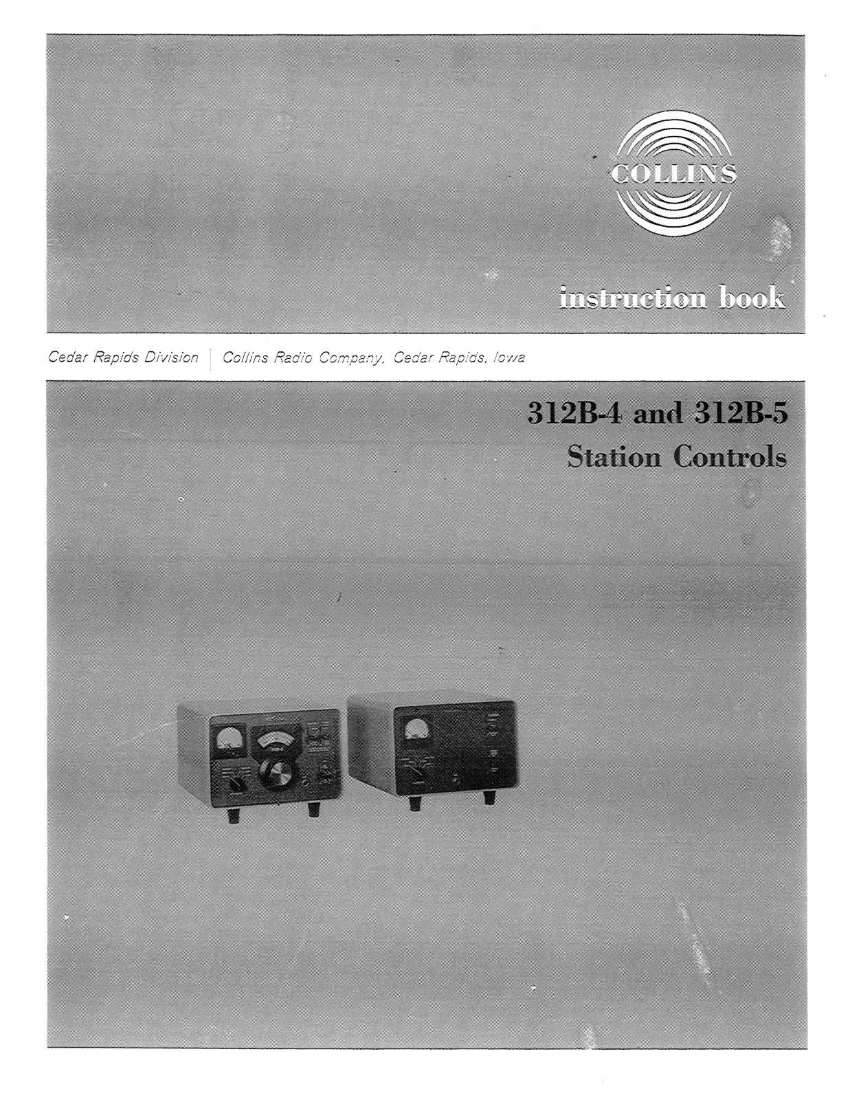 COLLINS 312B-4, 312B-5 User Manual