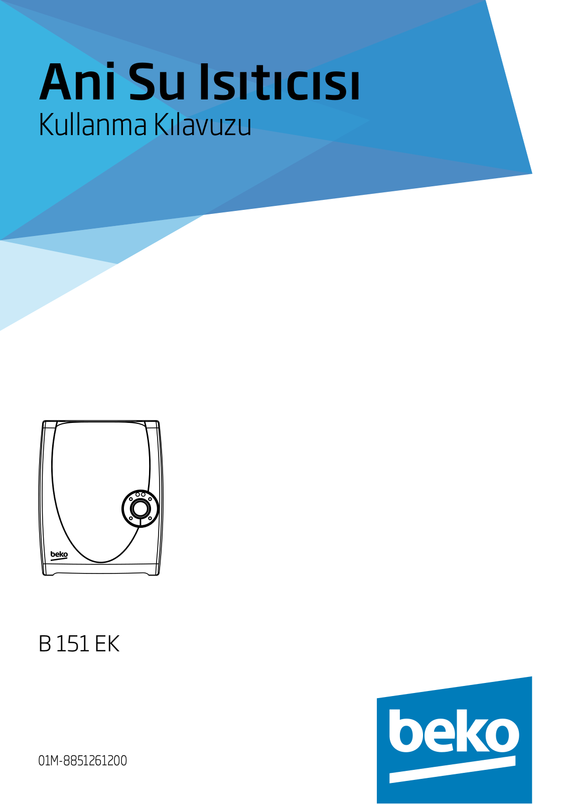 Beko B 151 EK User manual