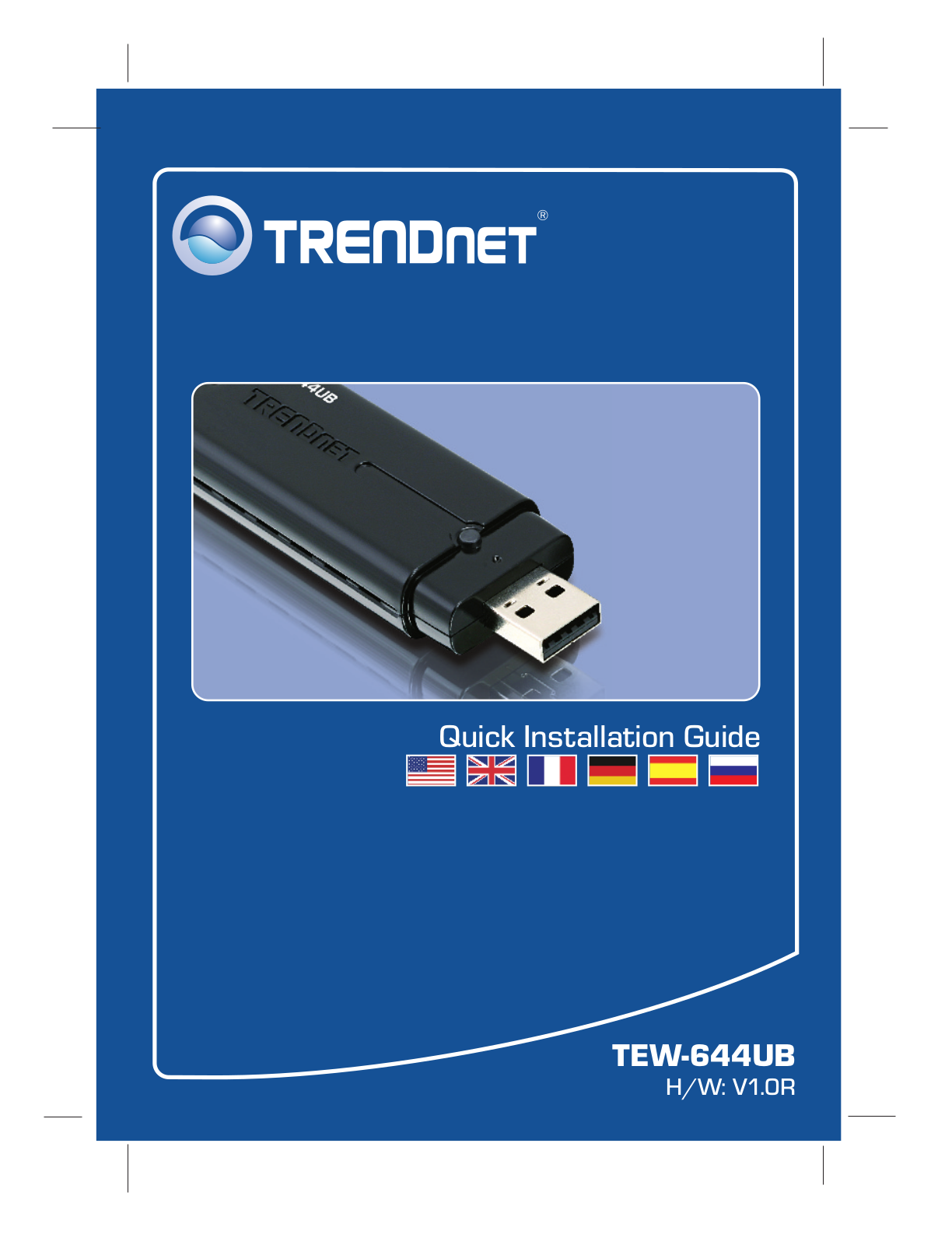 TRENDnet TEW-644UB User Manual