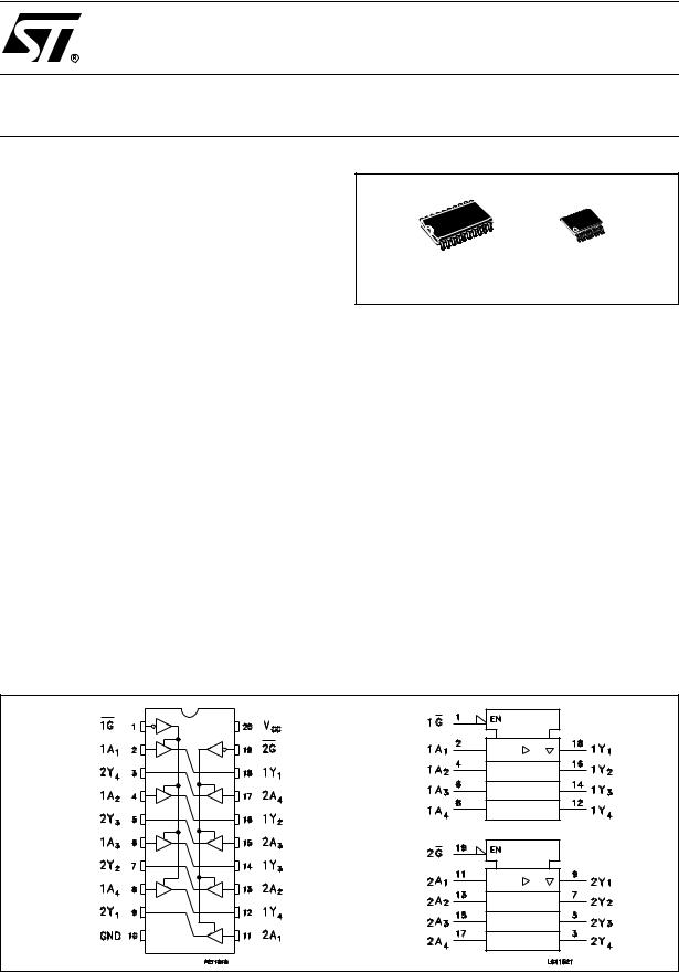 ST 74LVC244A User Manual