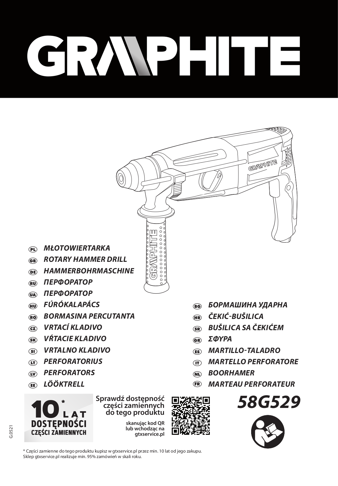 GRAPHITE 58G529 User guide - ManualMachine.com