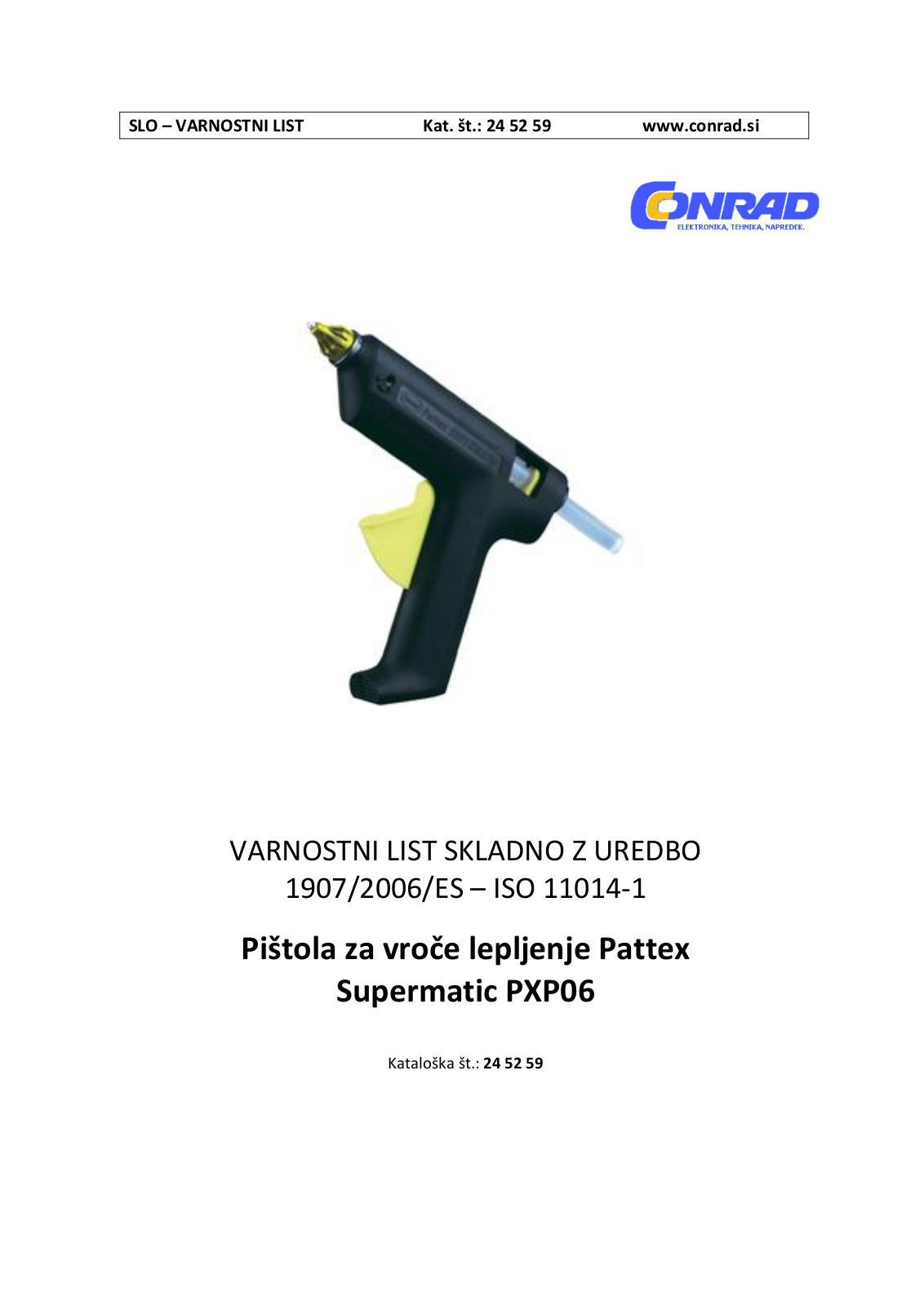 Pattex Supermatic PXP06 User guide