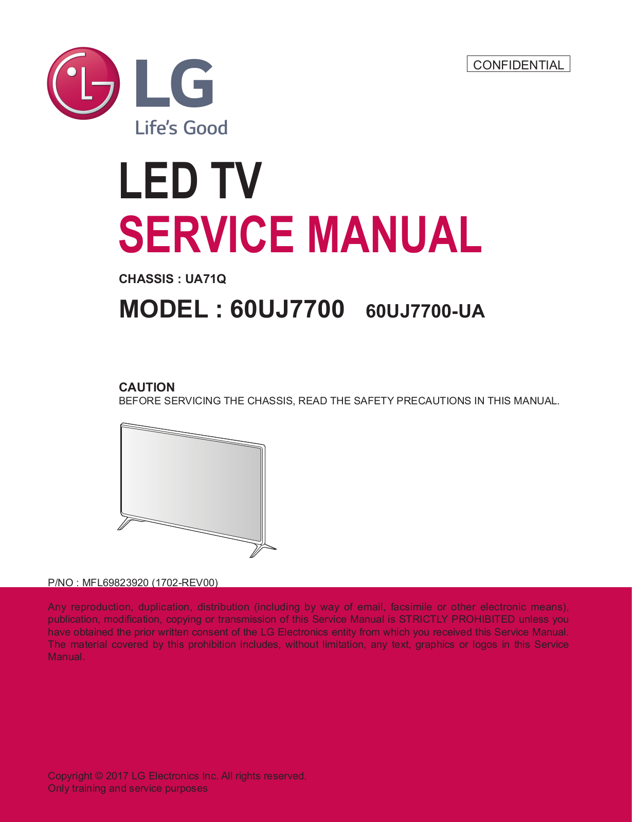 LG 60UJ7700-UA Schematic