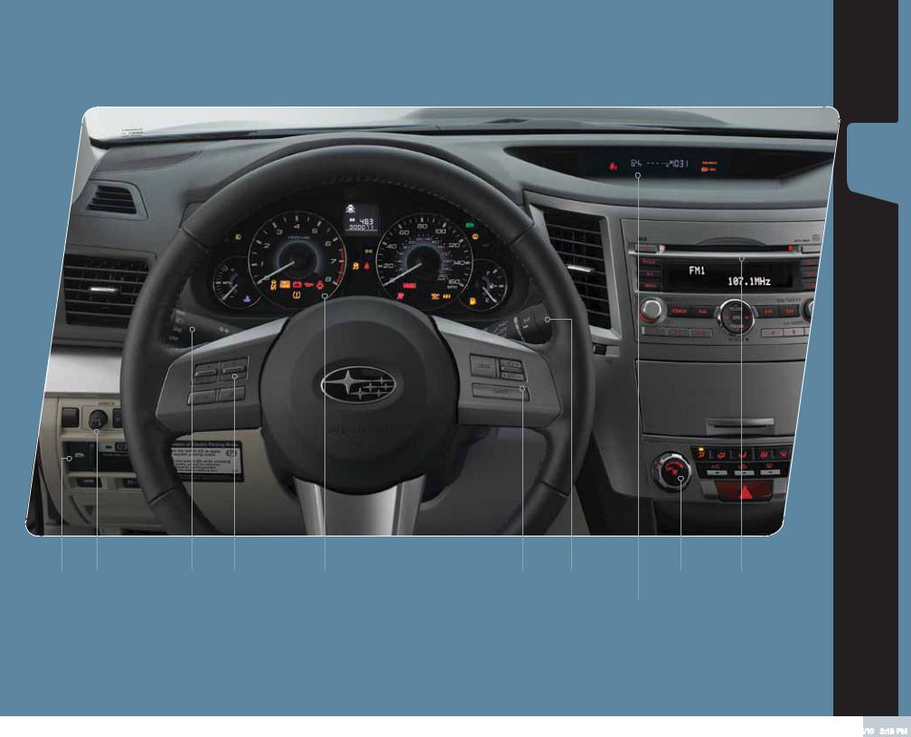 Subaru Legacy 2011 Owner's Manual
