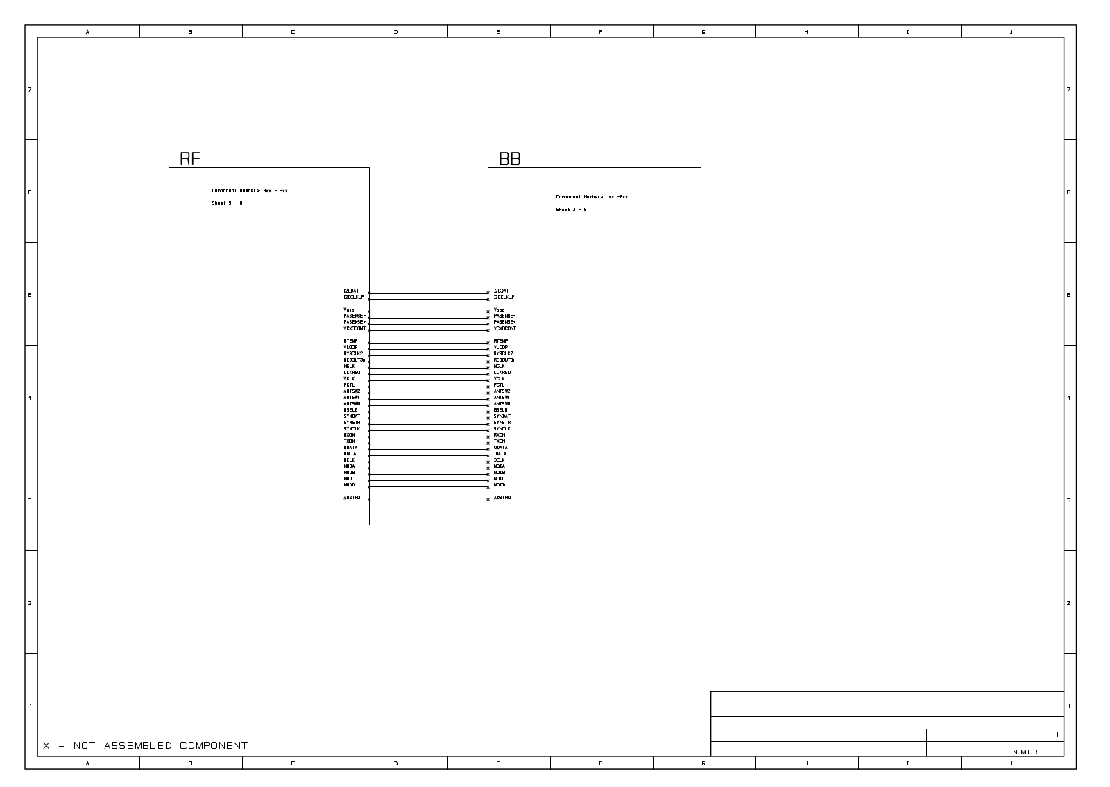 Sony Ericsson J300 Schematics