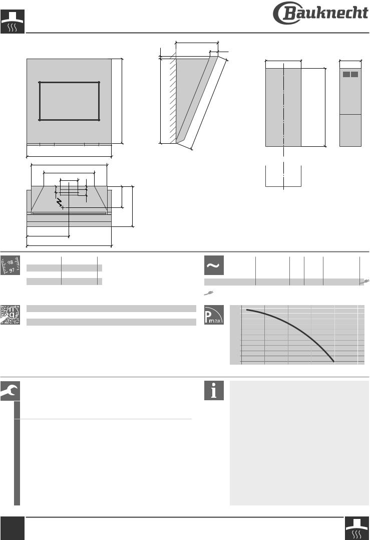 BAUKNECHT DBHVE 85 LB X Installation Instructions