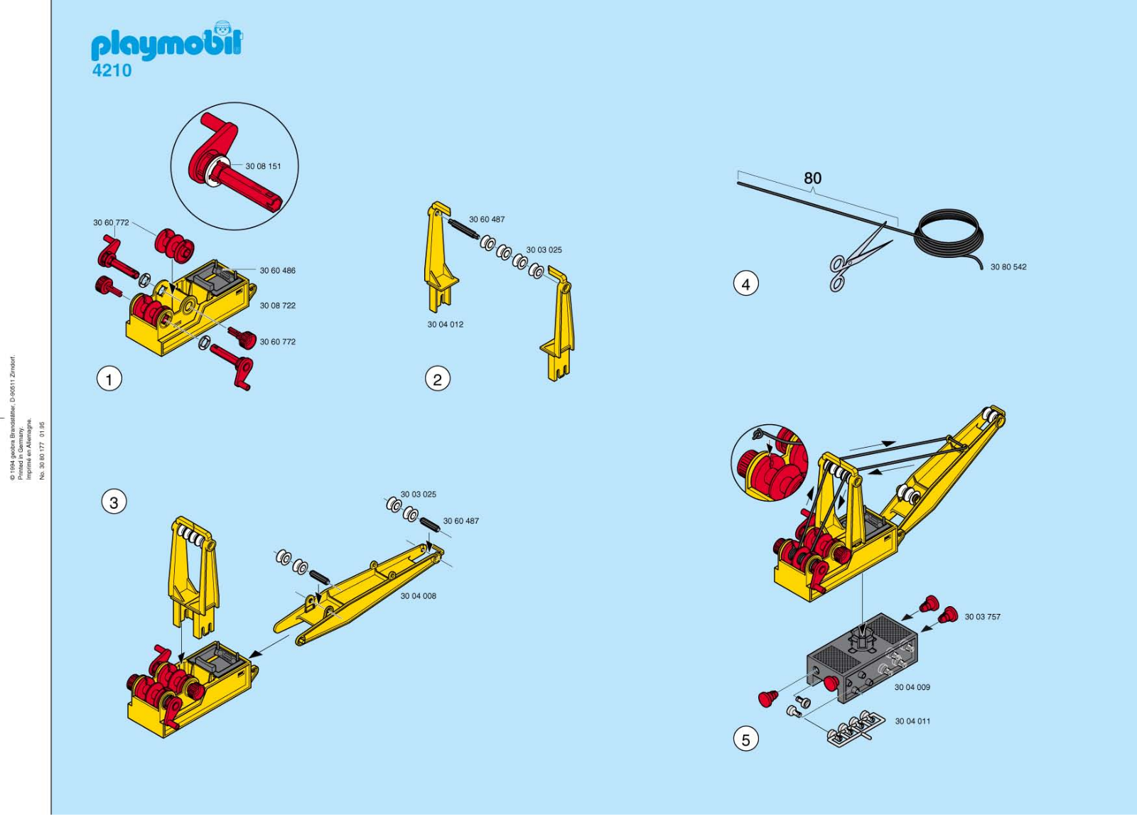 Playmobil 4210 Instructions