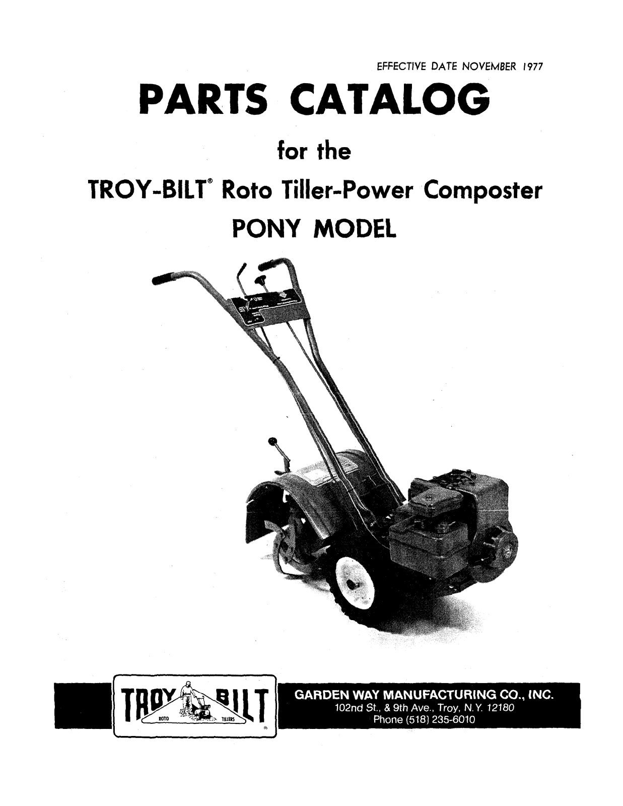 Mtd PONY parts catalog