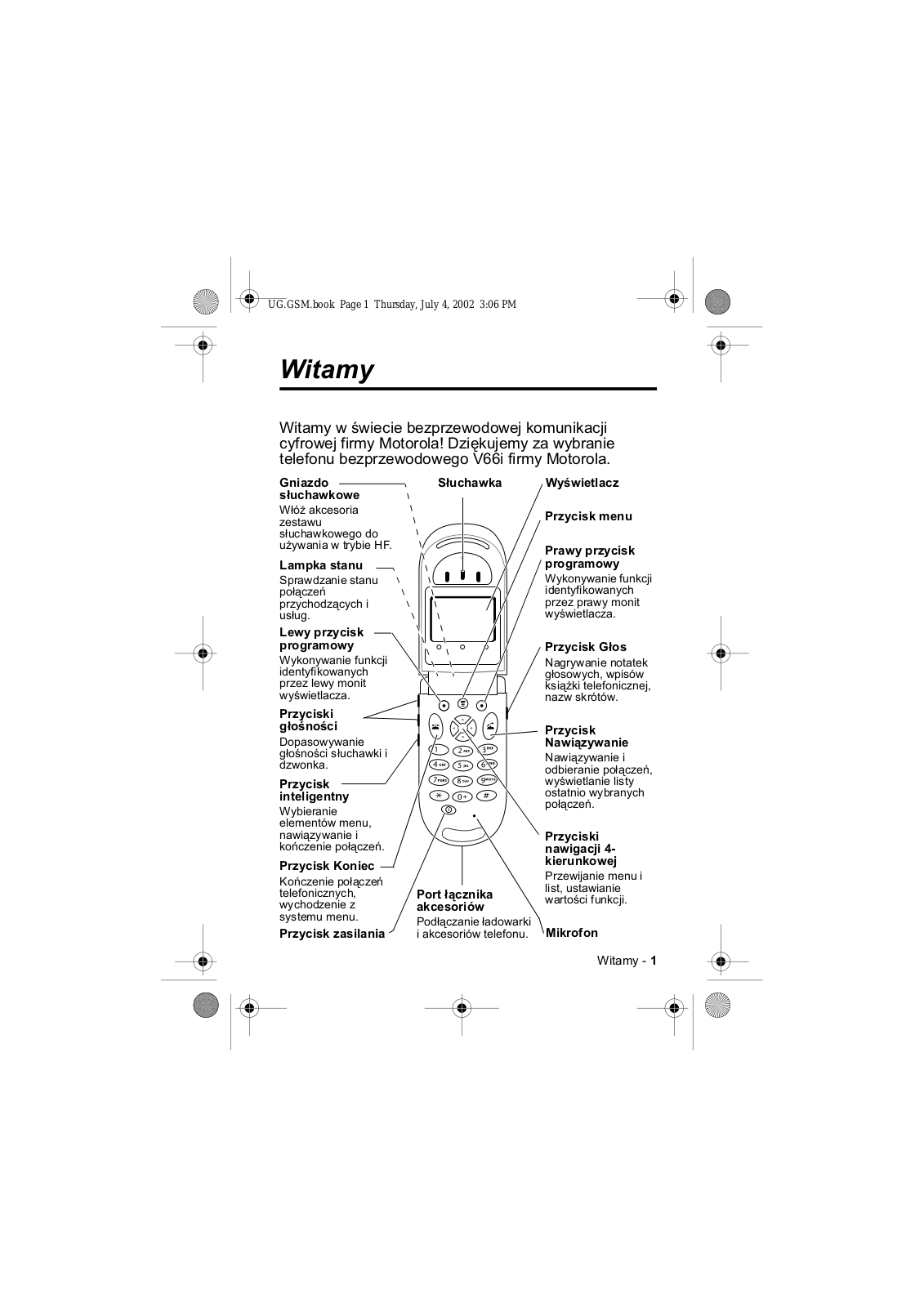 Motorola V66i User Manual