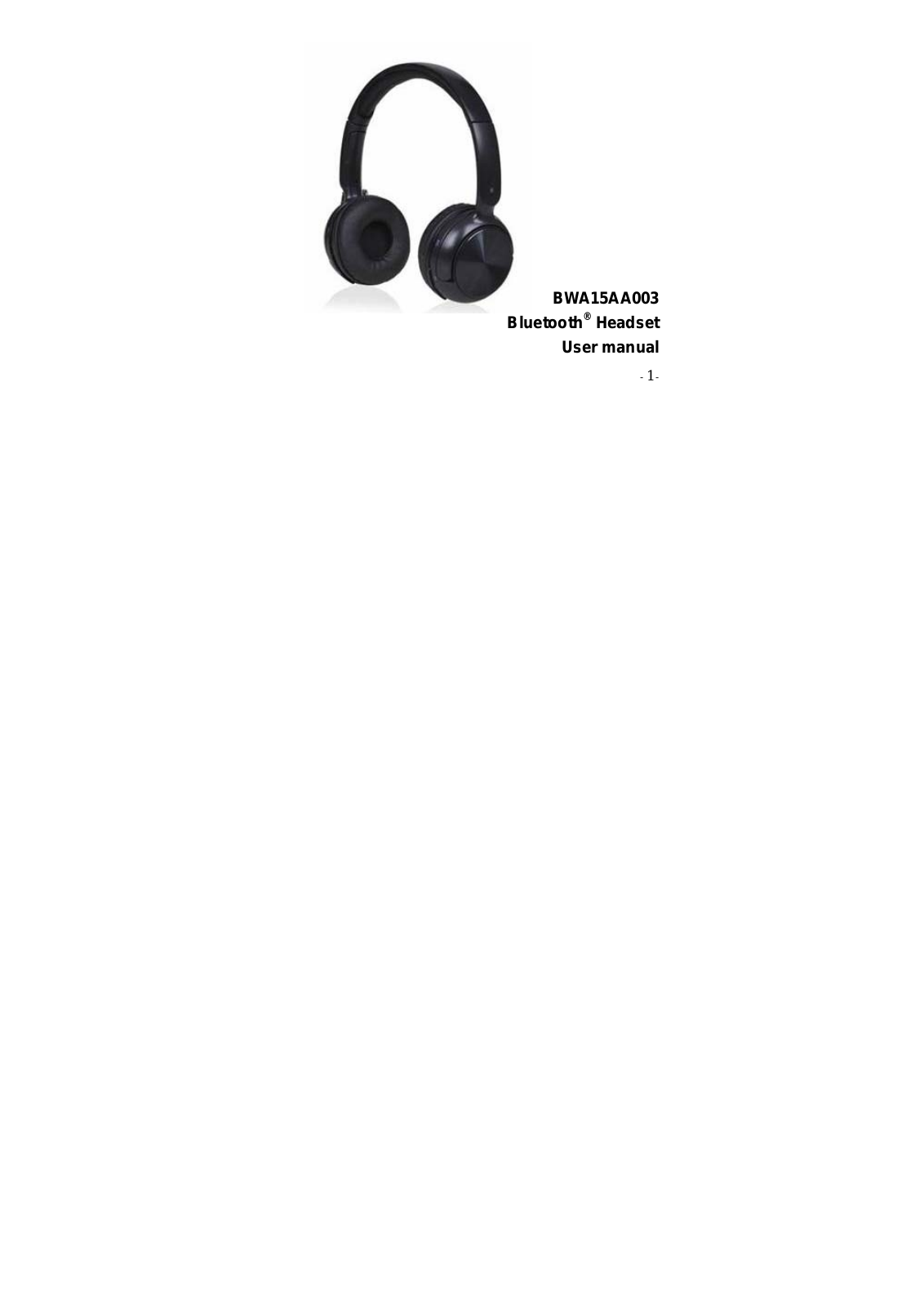 Southern Telecom BWA003 User Manual