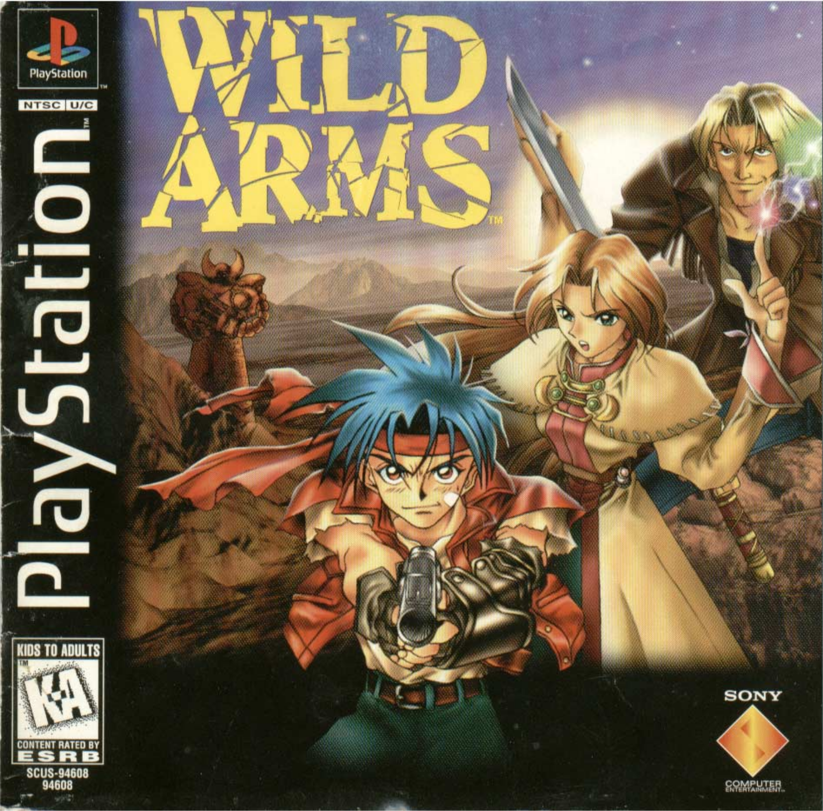 Games SONY PS & PSX WILD ARMS User Manual