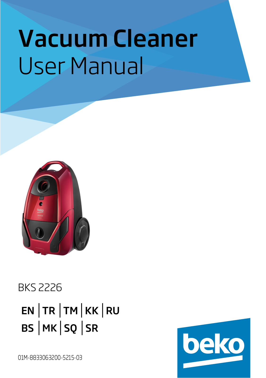 Beko BKS 2226 User manual