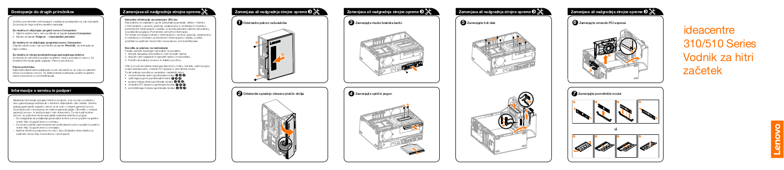 Lenovo Ideacentre 310-15IAP, Ideacentre 310-15ASR, Ideacentre 510-15IKL, Ideacentre 510-15ABR Quick Start Guide