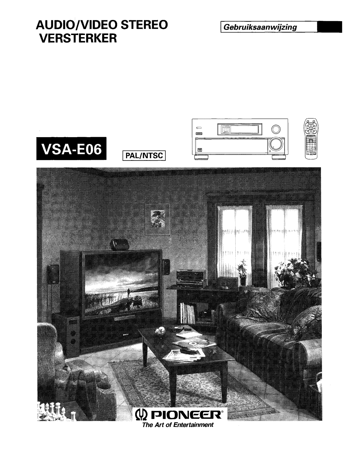 Pioneer VSA-E06 User Manual