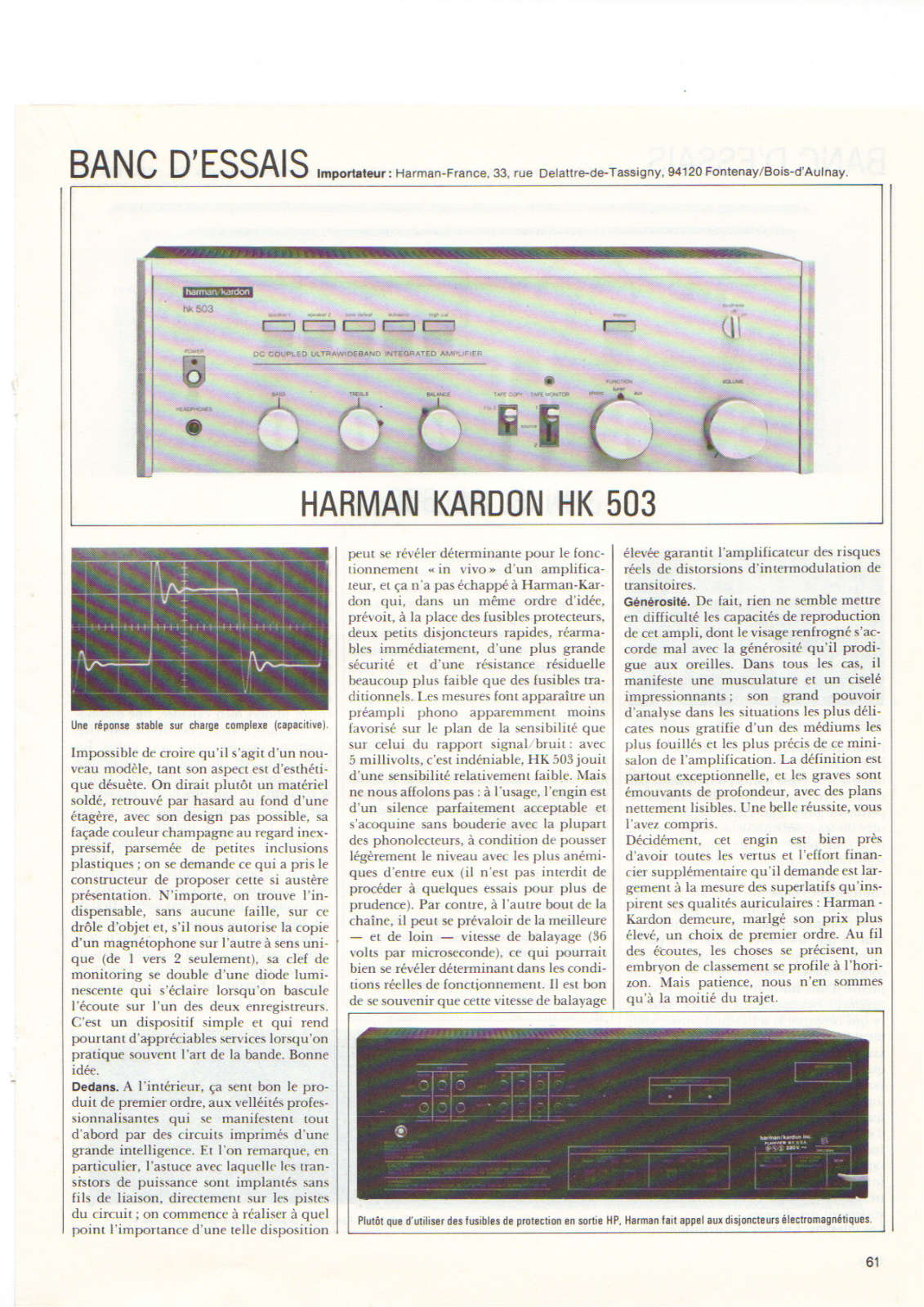 Harman Kardon hk503 Schematic