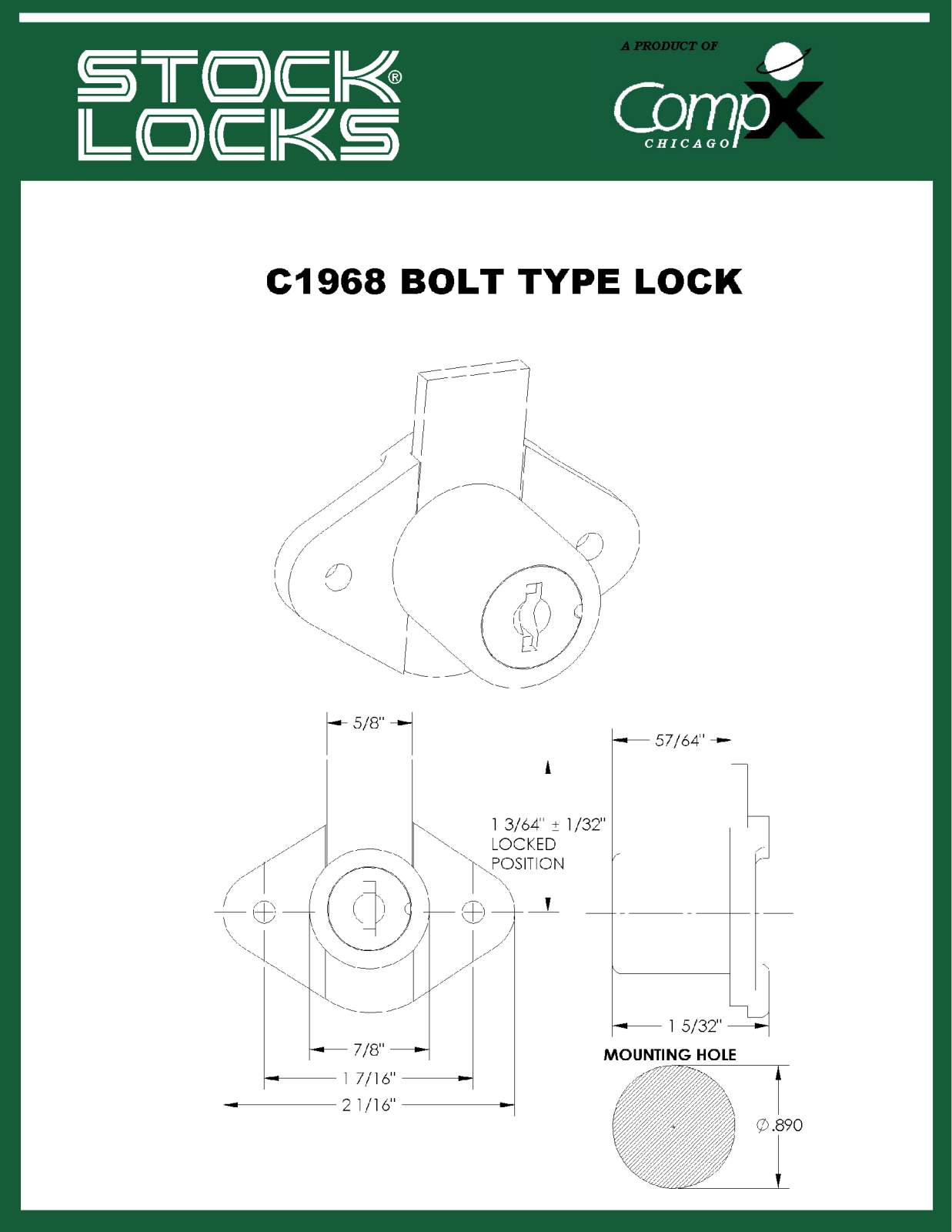 Compx C1968 User Manual