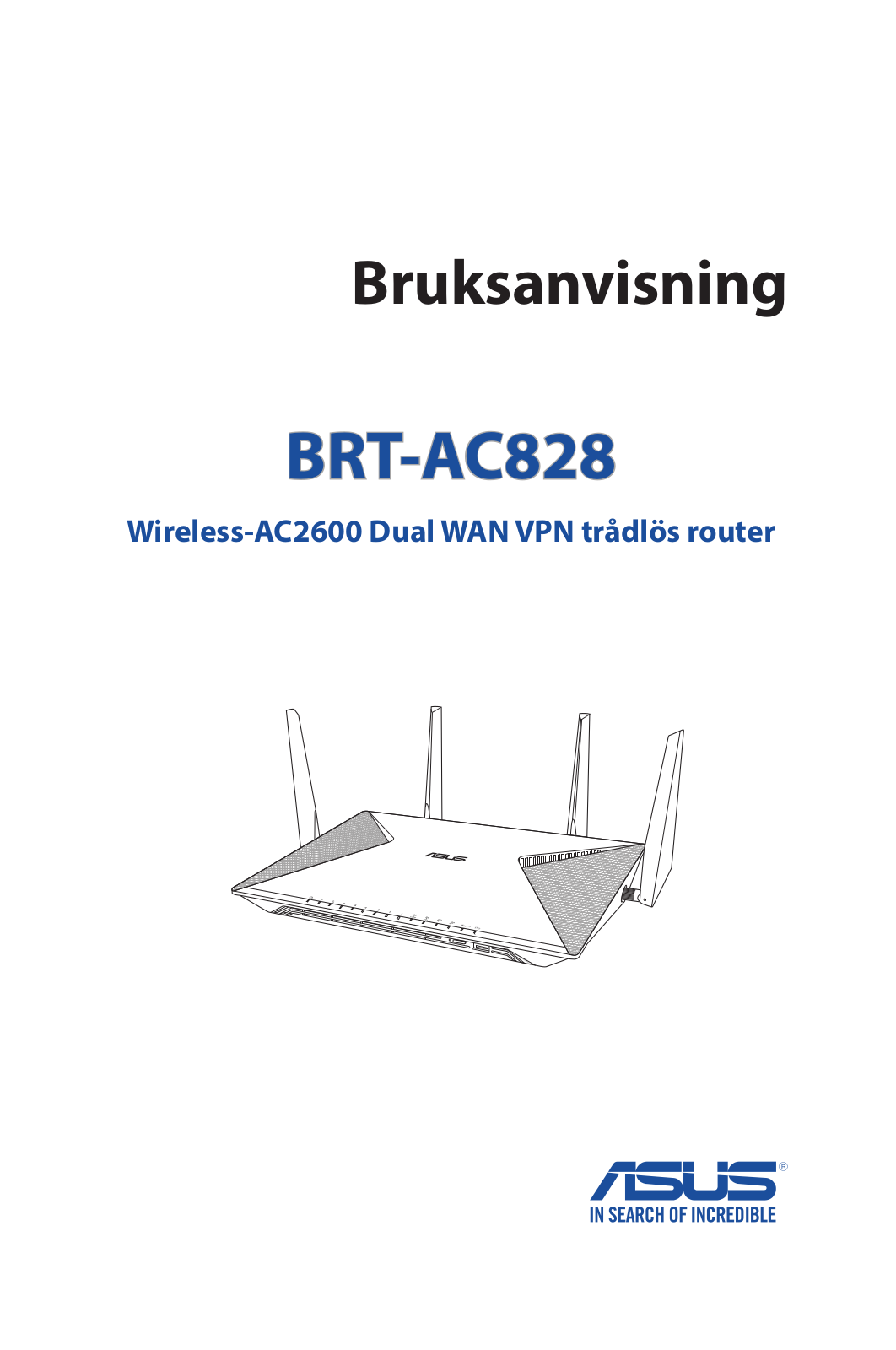 Asus BRT-AC828 User's Manual