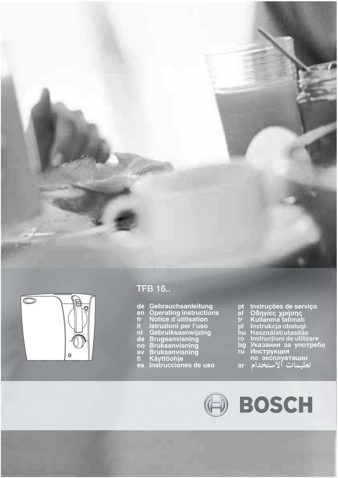 BOSCH TFB1610, TFB1620 User Manual