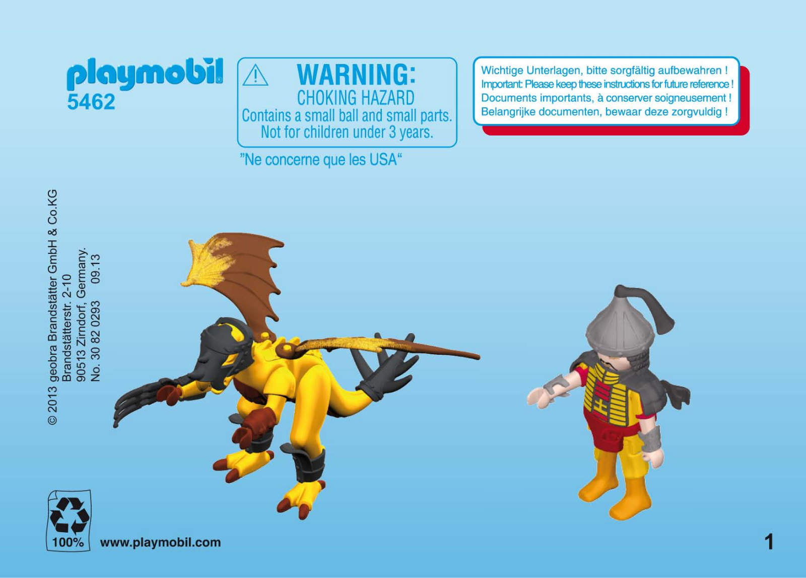 Playmobil 5462 Instructions