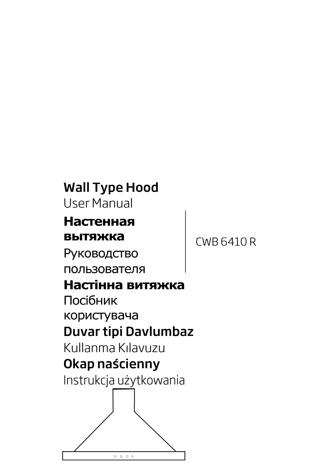 Beko CWB6410R User manual